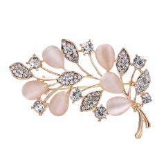 Crystal Rhinestone Flower Brooch for women Wedding party clothing accessories Flower2